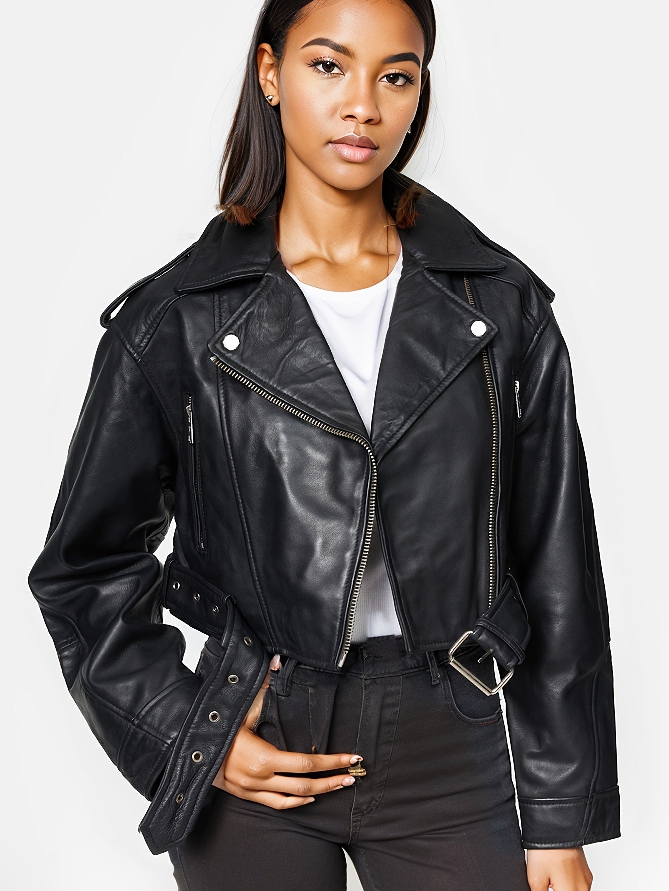 Ciana | Jacket with adjustable belt