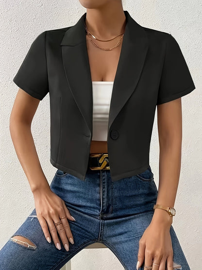 Sheryl | Short Sleeve Blazer