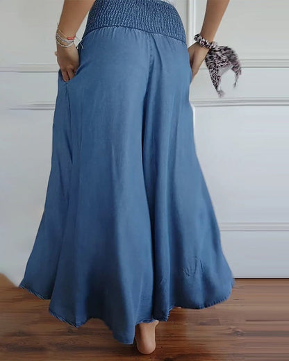 CORINE | Long Summer Skirt with Pockets!