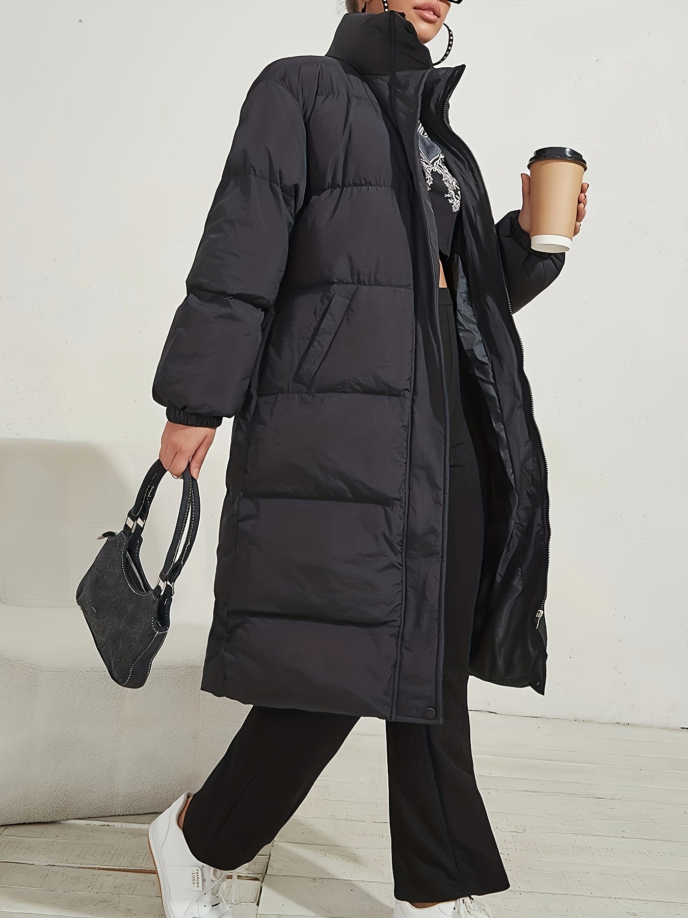 Ashly | High collar coat