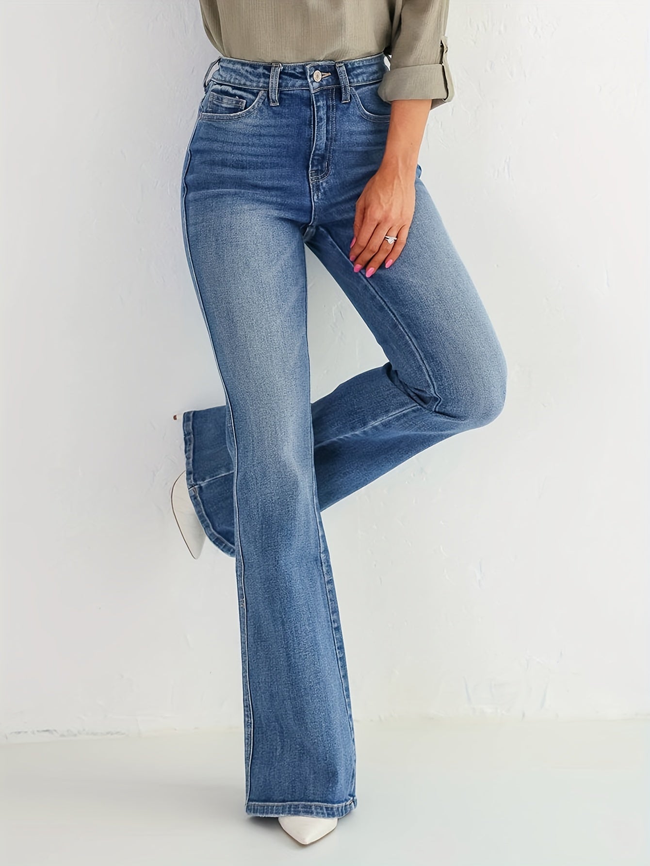 Clair | Slimfit flare jeans