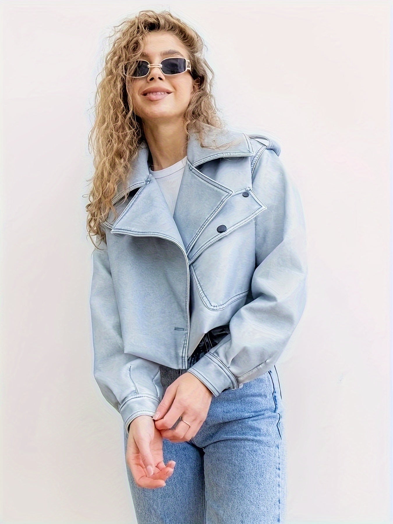 Olyvia | Jacket with flap pockets