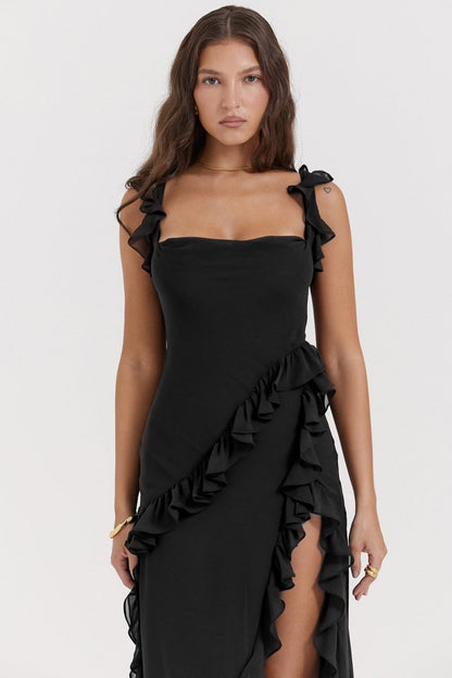 Noa | Dress with ruffles