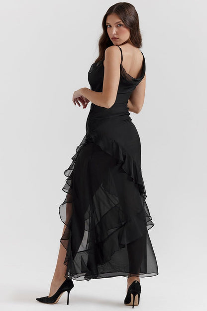Noa | Dress with ruffles