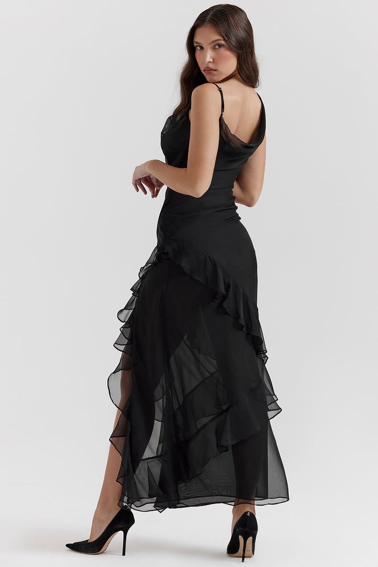 Noa | Dress with ruffles