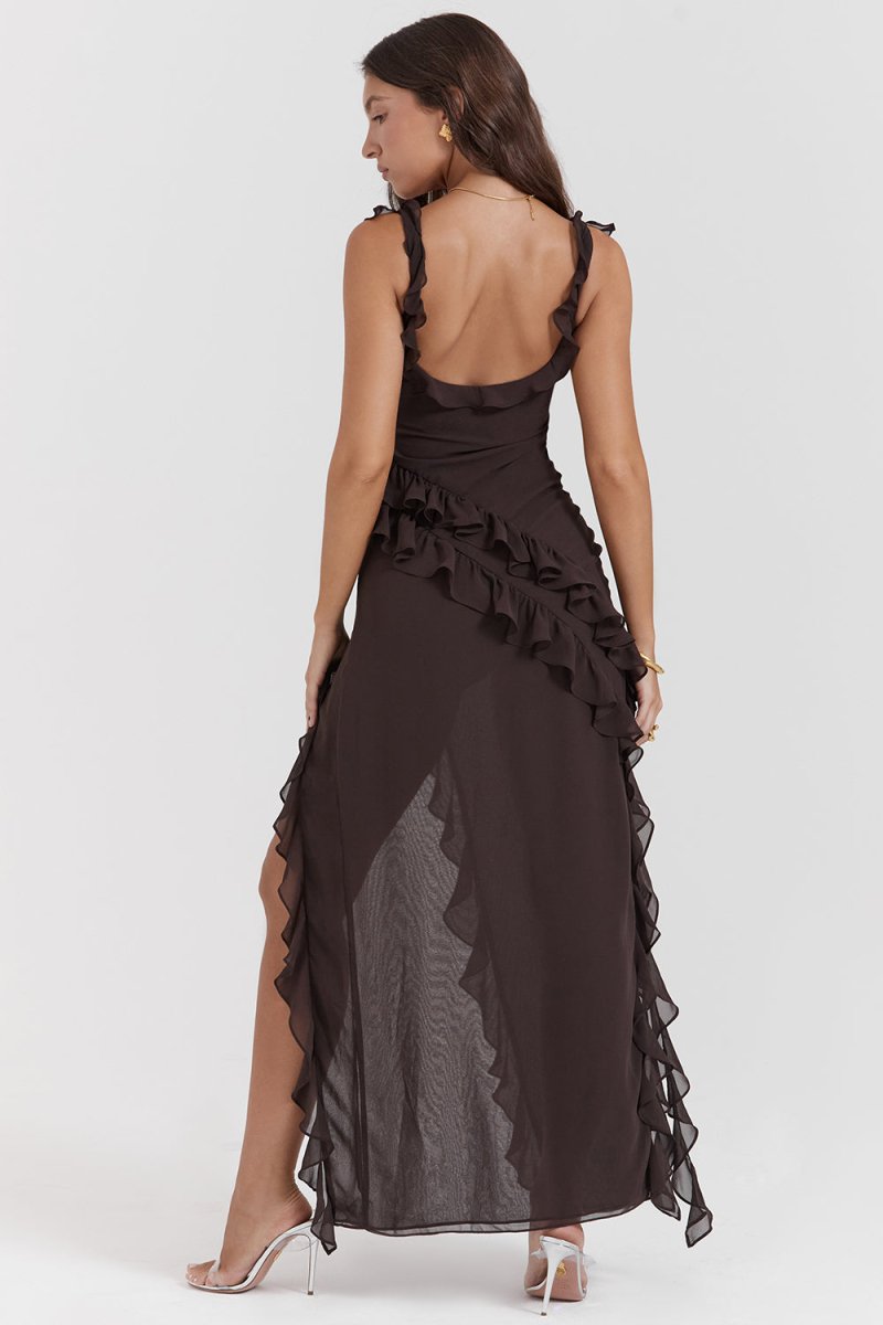 Noa | Dress with ruffles