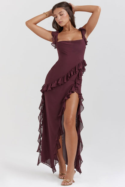 Noa | Dress with ruffles