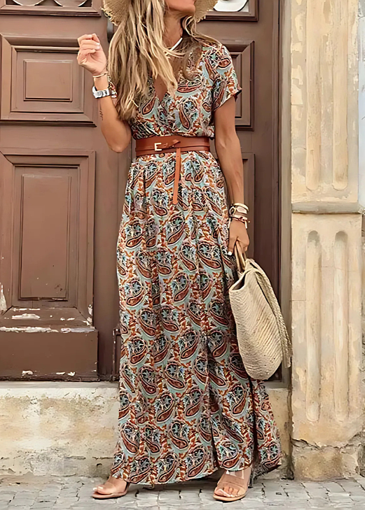 Elina Floral Maxi Dress