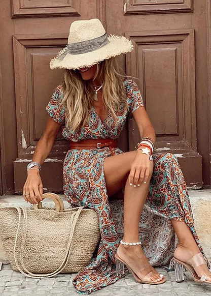 Elina Floral Maxi Dress
