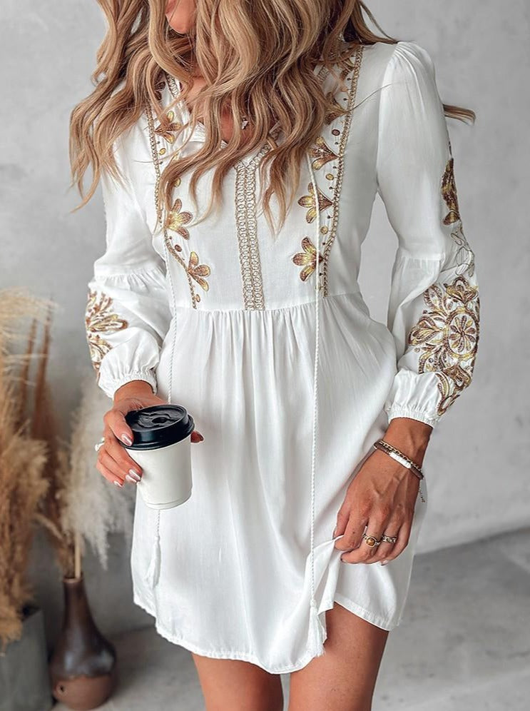 Elva | Summer dress with print