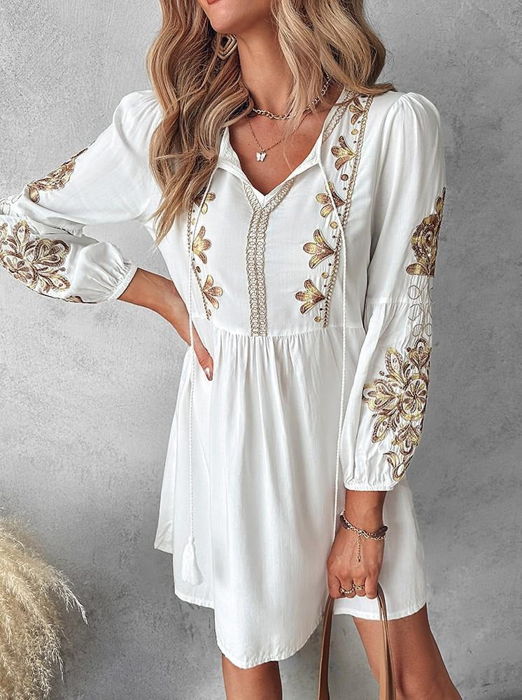 Elva | Summer dress with print