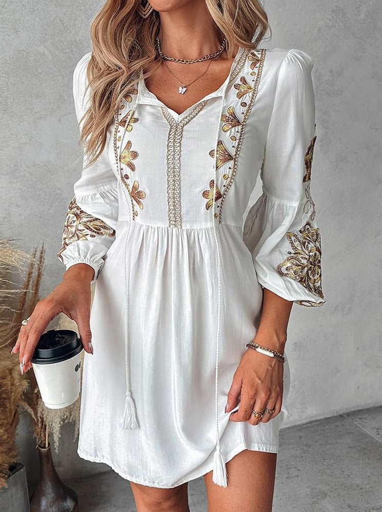 Elva | Summer dress with print