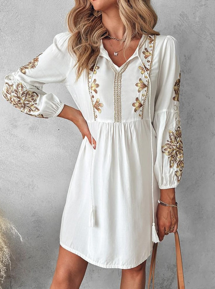 Elva | Summer dress with print