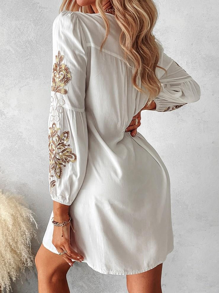 Elva | Summer dress with print