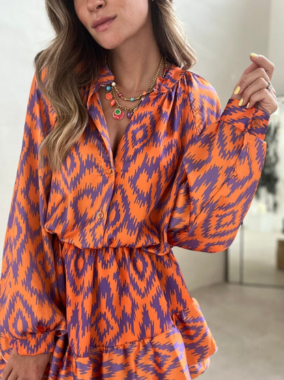 NAOMI | Printed summer dress