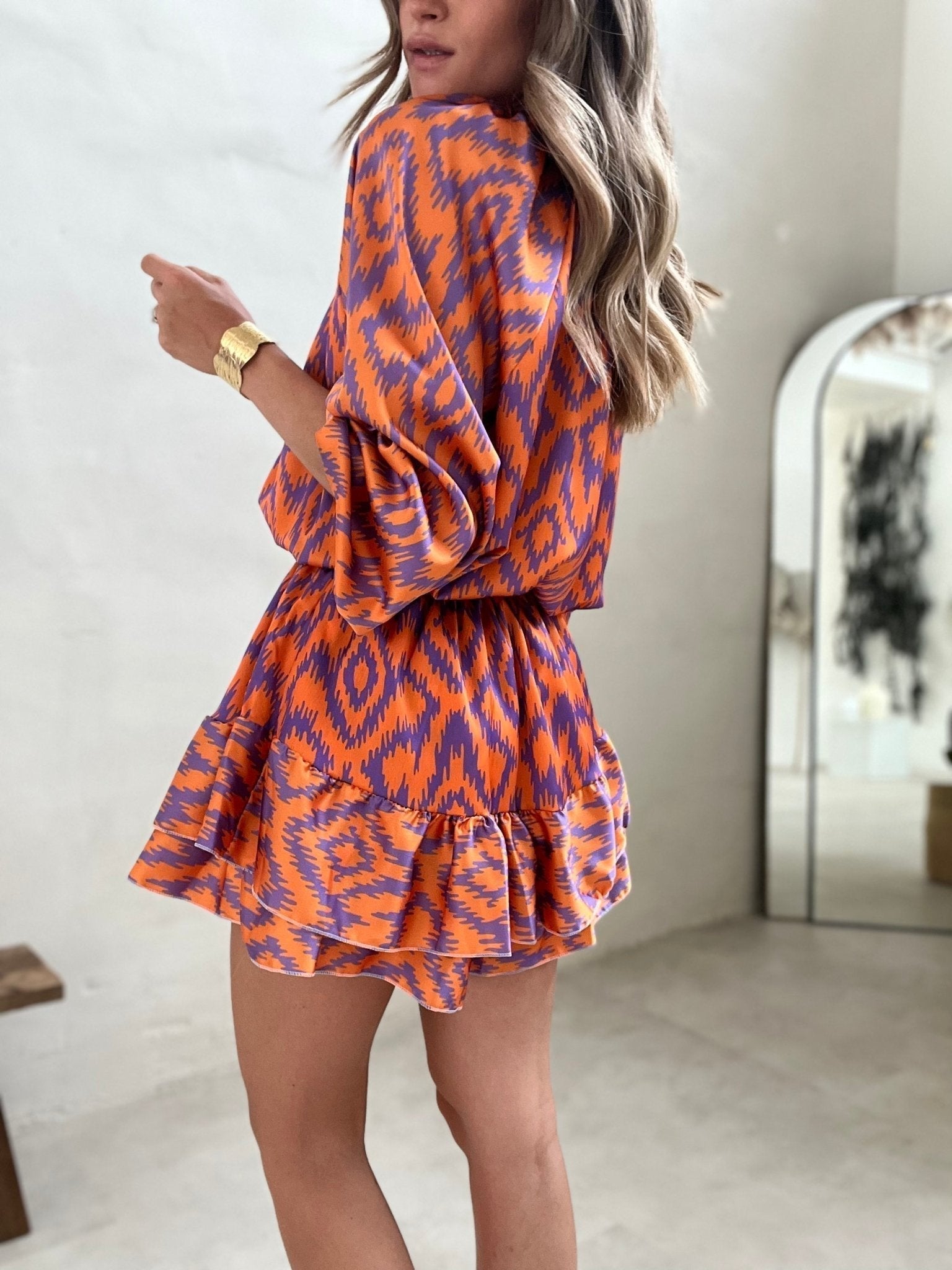 NAOMI | Printed summer dress