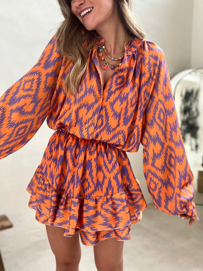NAOMI | Printed summer dress