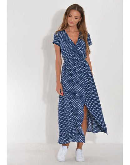 Sigrid Wrap Maxi Dress