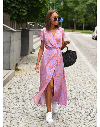 Sigrid Wrap Maxi Dress
