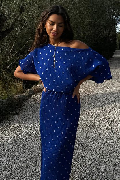 Kenzi | Off-shoulder maxi dress