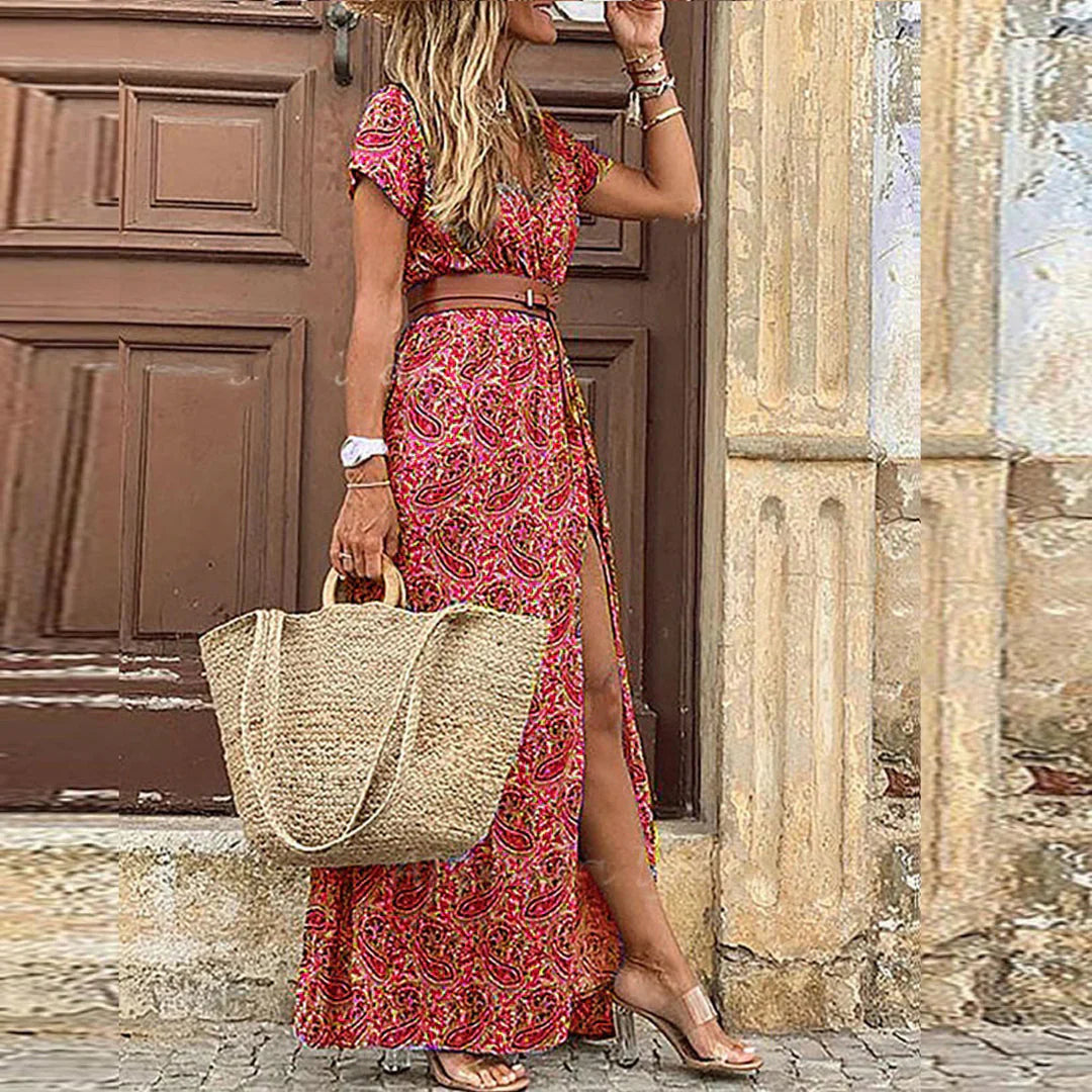 Elina Floral Maxi Dress